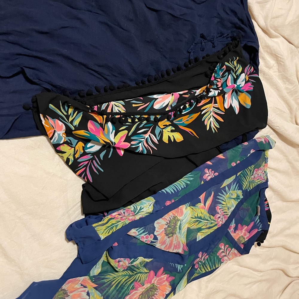 Three Swim Coverups
